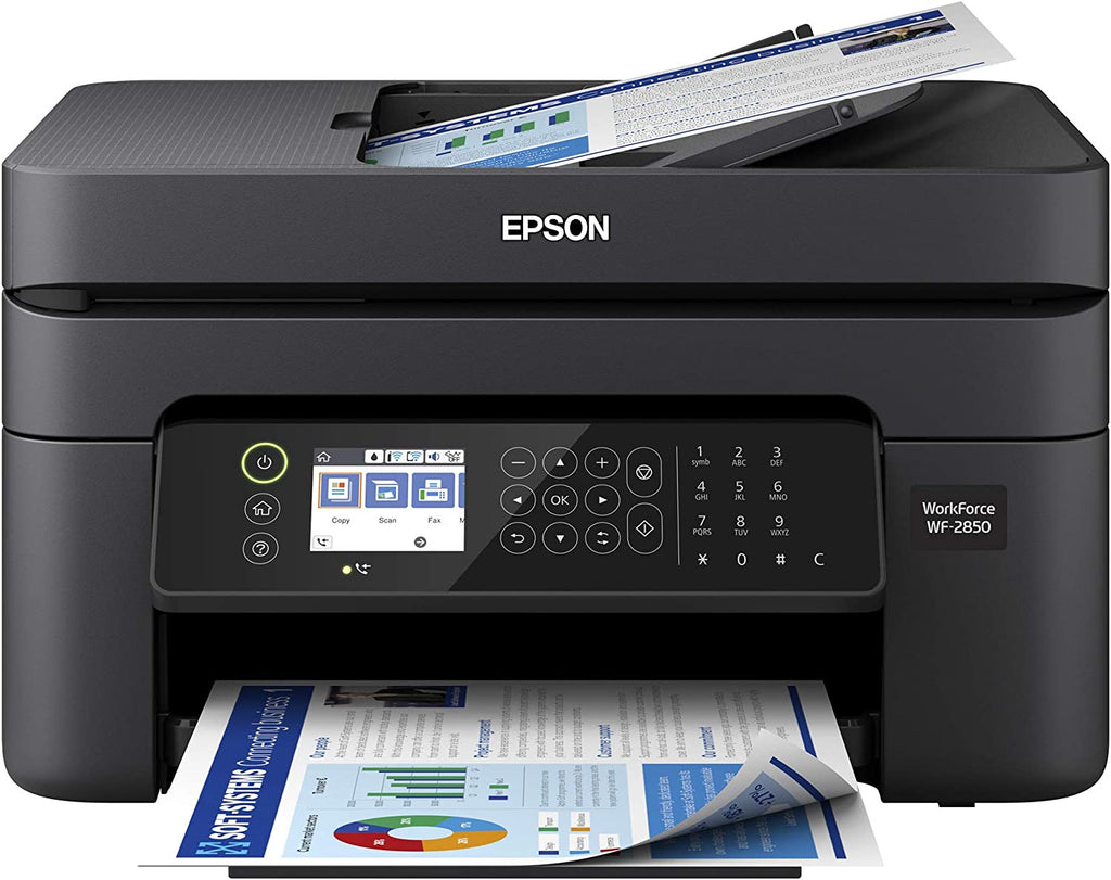 Epson WF-2850 Black or White With Sublimation Ink, Sublimation Printer Bundle