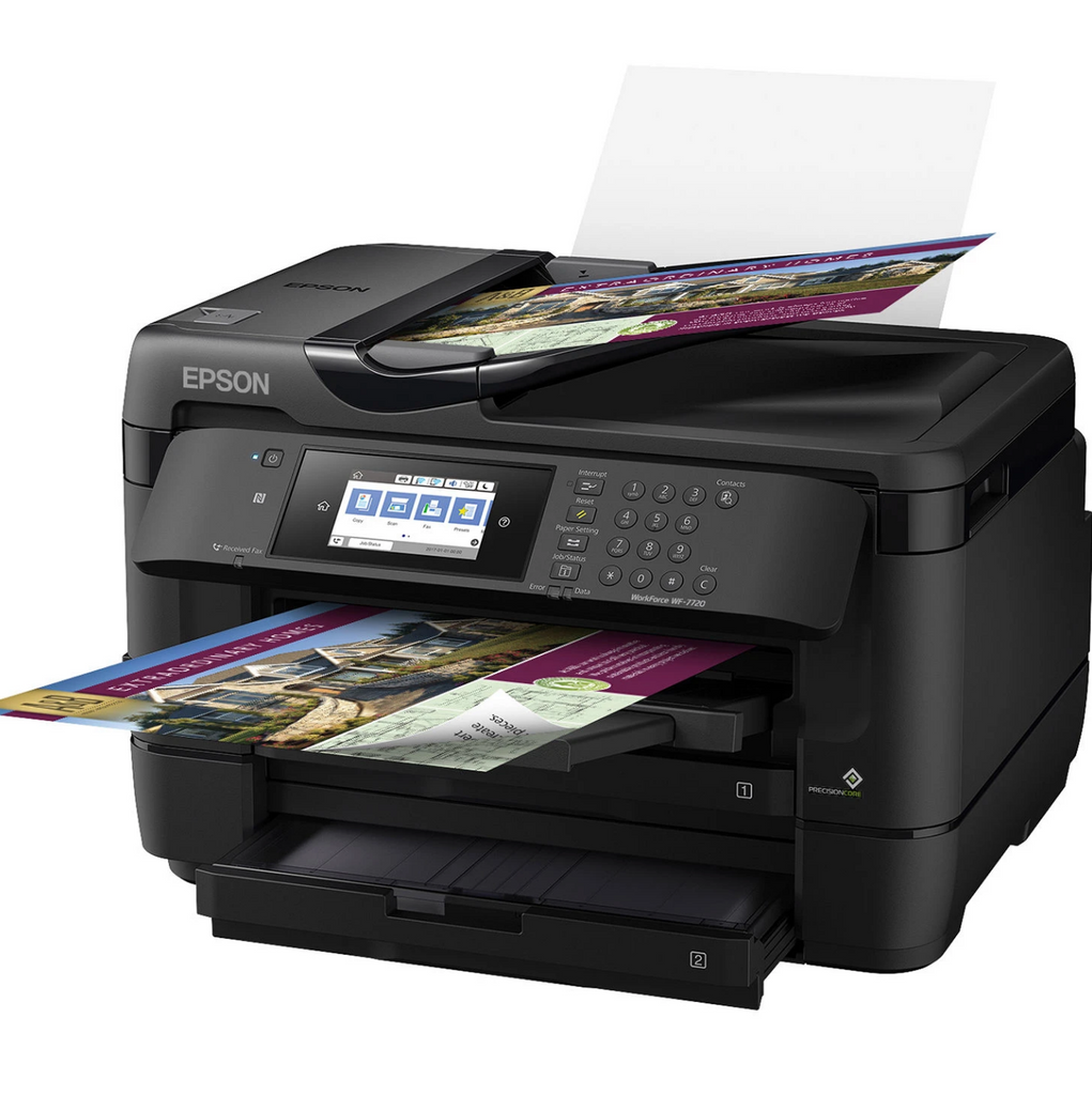 how setup epson wf7710 wf7720