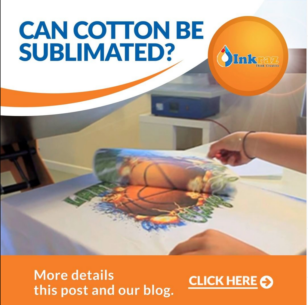 can cotton be sublimated?