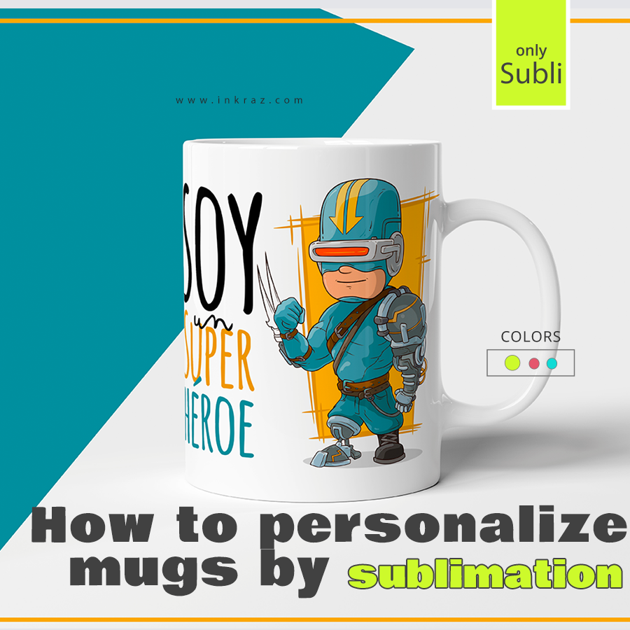 How to personalize mugs by sublimation