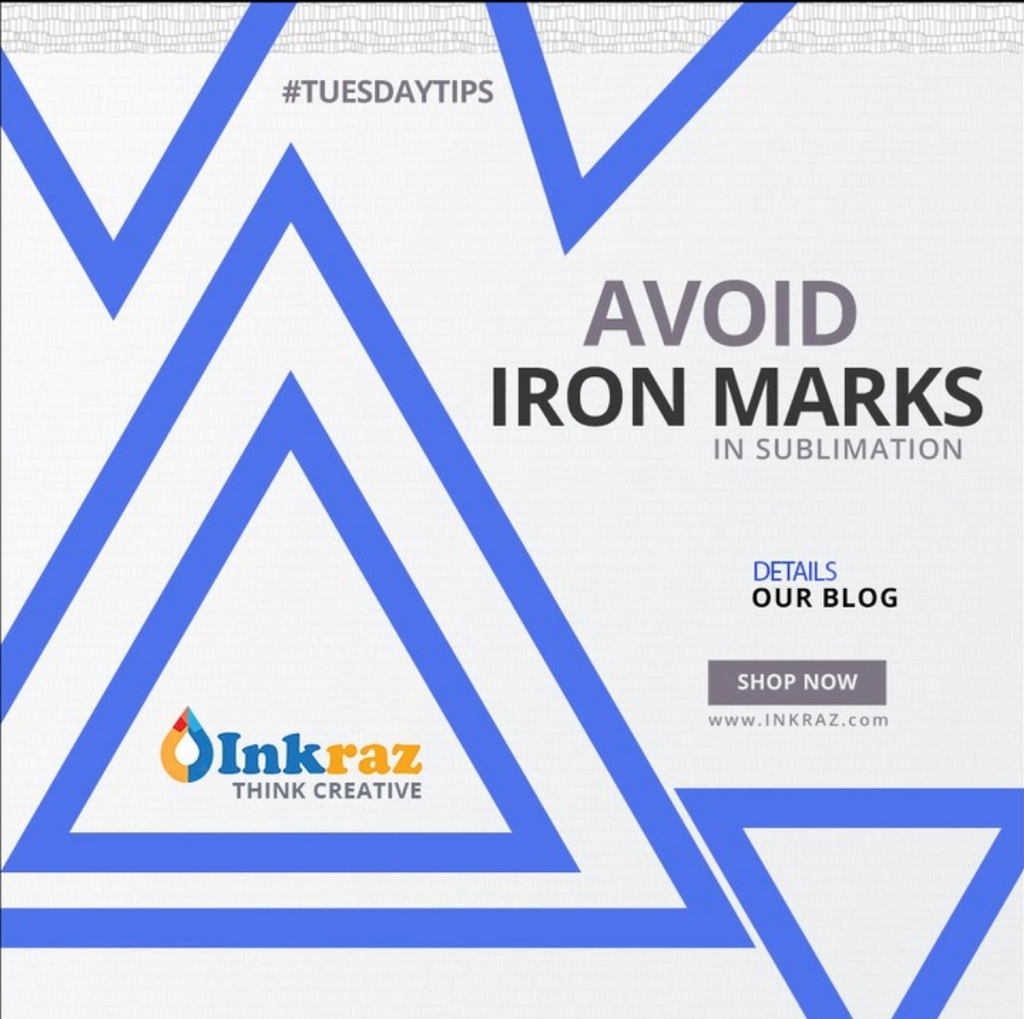 Avoid Iron marks in sublimation