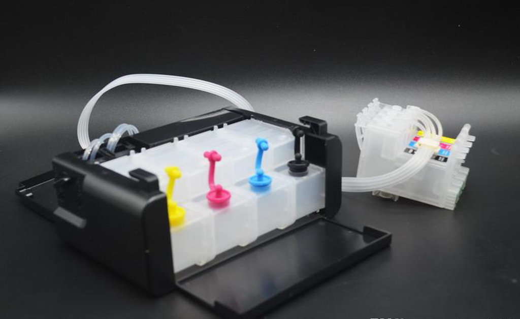 Empty Continuous Bulk Ink System for Epson Printer without chip.
